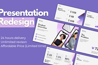 do powerpoint redesign or improve powerpoint presentation