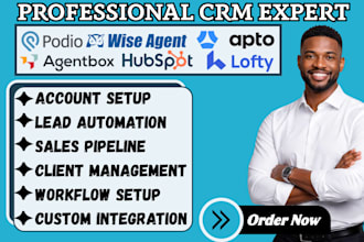 setup apto crm hubspot wise agent agentbox lofty crm podio property management
