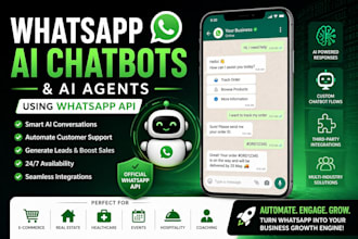 build whatsapp ai chatbots or whatsapp ai agents using whatsapp API