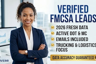 generate verified fmcsa trucking leads for dispatchers and brokers