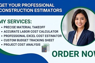 create spreadsheet excel construction cost estimator material labor calculator