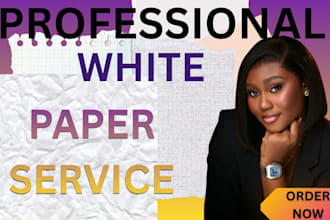 design professional white paper, crypto white paper and company profile