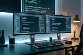create a modern responsive website for your needs