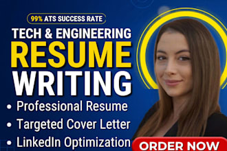 write ats tech resume engineering resume cybersecurity resume and cover letter