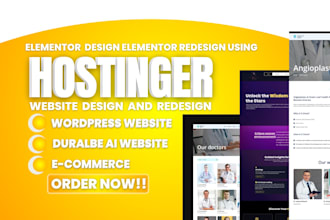 hostinger website design 10web ai website, wordpress hostinger website redesign