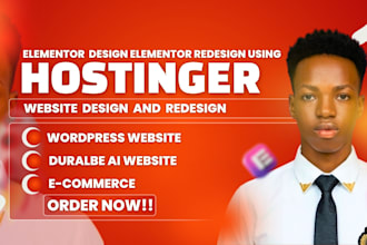 hostinger website design 10web ai website, wordpress hostinger website redesign