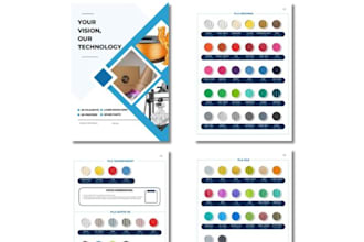 custom product catalog design in canva