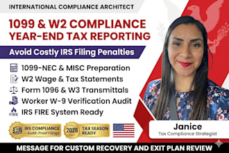 manage your 1099 and w2 year end tax reporting compliance