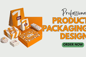 create custom product packaging and branding design for your business