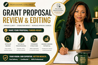 review and edit your llc grant proposal to improve clarity and approval chances