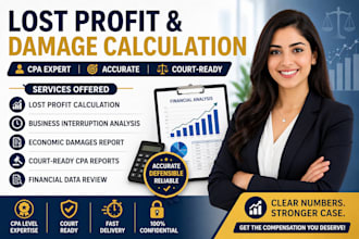 calculate lost profits and damages CPA report