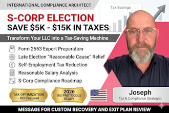 prepare and file your form 2553 for s corp tax election