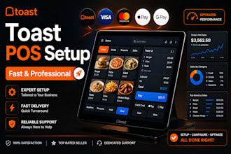 setup toast pos system professionally
