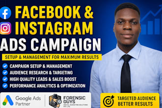 setup meta ads campaign facebook ad campaign manager ig fb meta ads management