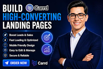 build carrd website design modern carrd co carrd landing page design portfolio