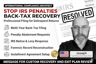 file your delinquent back taxes and late irs returns