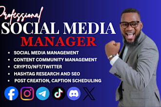 handle your web3 and crypto social media marketing and content