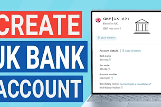 set up UK bank account, wise, mercury, business and personal accounts