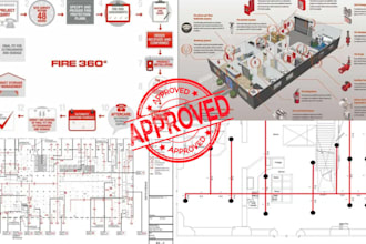 deliver fire protection system design, hydraulic calculations, and alarm plans