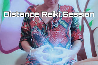 distance reiki healing for balance, relaxation and energy cleansing
