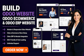 build odoo website odoo ecommerce odoo erp website as an odoo developer