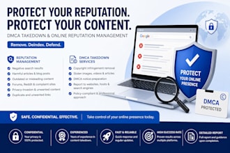 takedown bad news unwanted links defamatory content negative article from google