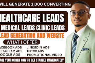 healthcare leads medical leads clinic leads hospital leads facebook ads google