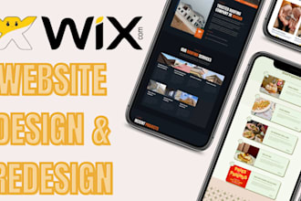 design wix website, redesign wix website, wix online store