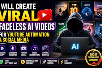 create faceless ai videos for youtube automation and social media