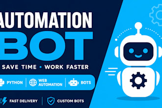 build custom automation bot, discord bot, script, web scraper, replit, jss, lua