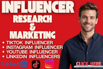 research top instagram and tiktok influencers USA influencers youtube influencer