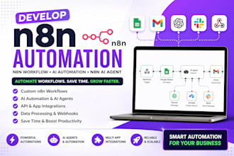 develop n8n automation, ai automation or n8n ai automation