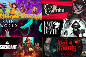 do fantasy steam capsule game banner steam punk game poster steam deck game art