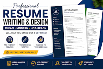 design and rewrite a professional resume or CV