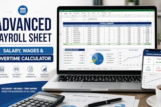 do advanced payroll sheet salary wages and overtime calculator spreadsheets