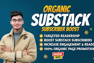 do substack promotion substack page link promotion  to boost subscribers