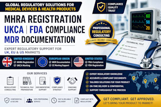 do mhra registration, ukca certificate, fda compliance and mdr documentation