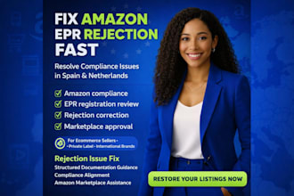 l fix amazon epr issues for spain netherlands