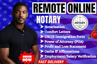 perform USA online notary, notarize legal document, usps form 1583 florida