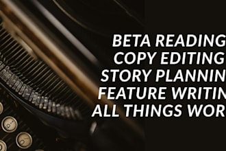 line edit your novel