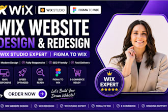 wix website redesign wix website design wix studio convert figma to wix website