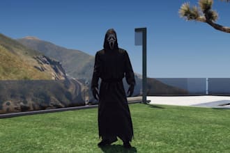 make custom fivem ped, fivem person, gta character, fivem model, fivem ped, ped