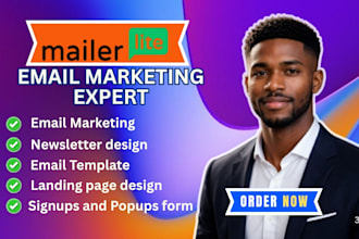 design mailerlite email template mailerlite landing page mailerlite automation