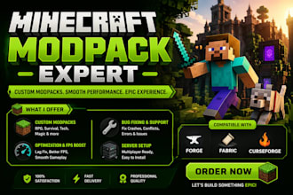 create optimize and fix minecraft modpacks convert forge mod to fabric datapack