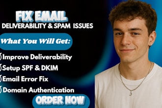 fix google email deliverability and setup spf dkim dmarc authentication