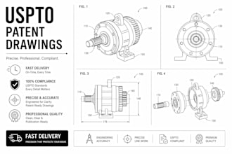 create high quality uspto patent drawings with fast turnaround