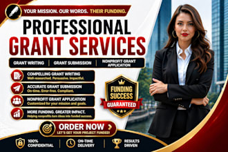 do grant writing, grant submission, nonprofit grant application