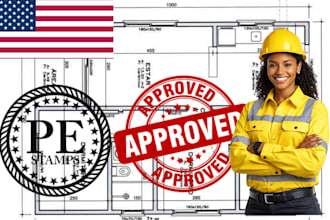 licensed architect engineer design pe stamp in minnesota south dakota maine