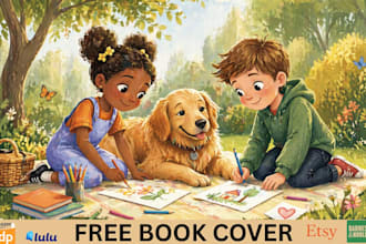 children story book illustration children story children story book illustration