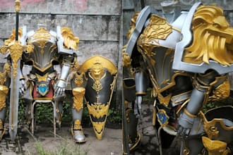 do 3d cosplay creation wearable cosplay model full knight armor for 3d printing